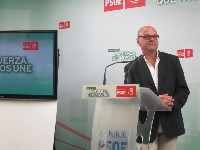 El secretario del PSOE en Jaén capital, Manuel Fernández Palomino.