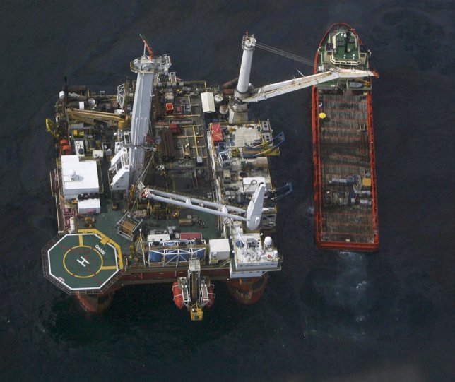 Imagen De Una Exploración Petrolera En El Golfo De México