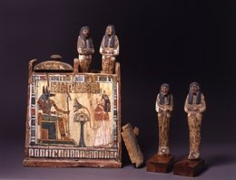 Piezas procedentes del Museo Egipcio de Florencia