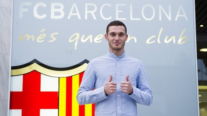 El nuevo defensa del FC Barcelona, Thomas Vermaelen