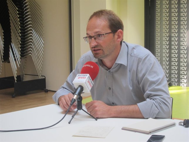 El coordinador nacional de ICV, Joan Herrera