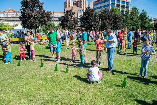 Imagen de un picnic celebrado en Yamaguchi