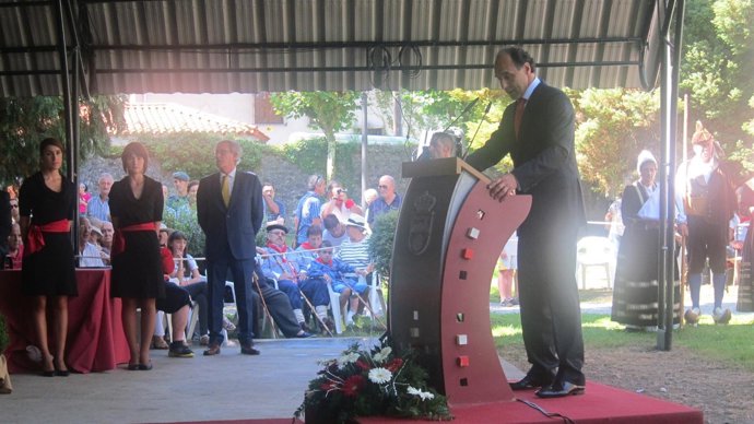 Diego en el discurso del Día de Cantabria