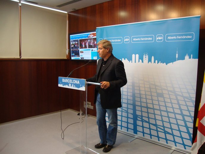 Alberto Fernández ha criticado la actuación del Ayuntamiento en Can Vies