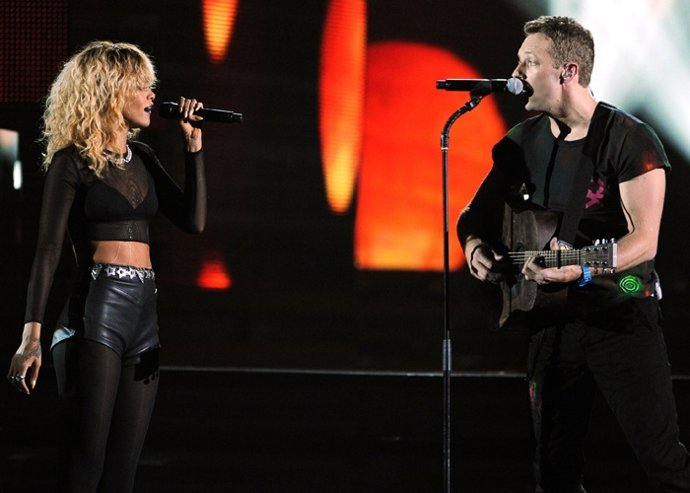 Rihanna y Coldplay colaborarán juntos para una nueva canción