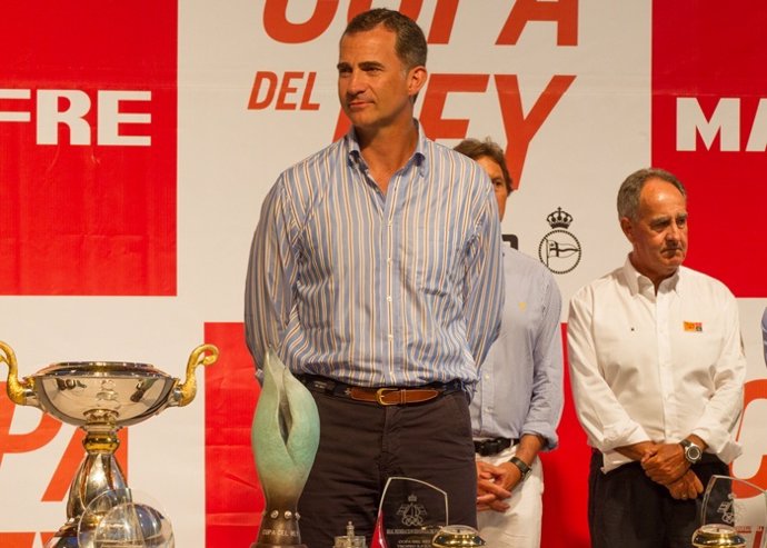 El Rey Felipe VI preside la entrega de premios de la 33 Copa del Rey de vela