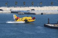 Incendio forestal en los Montes de Málaga