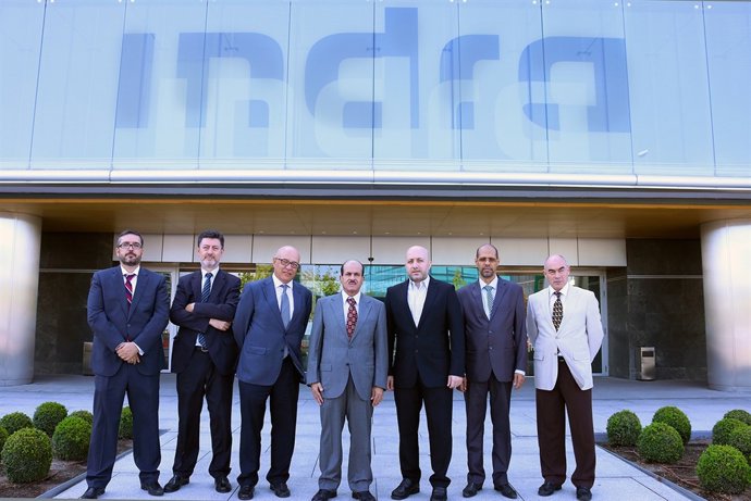 El presidente de Saudi Railways Organization (SRO) visita laboratorio de Indra