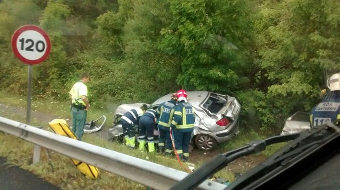Accidente A8