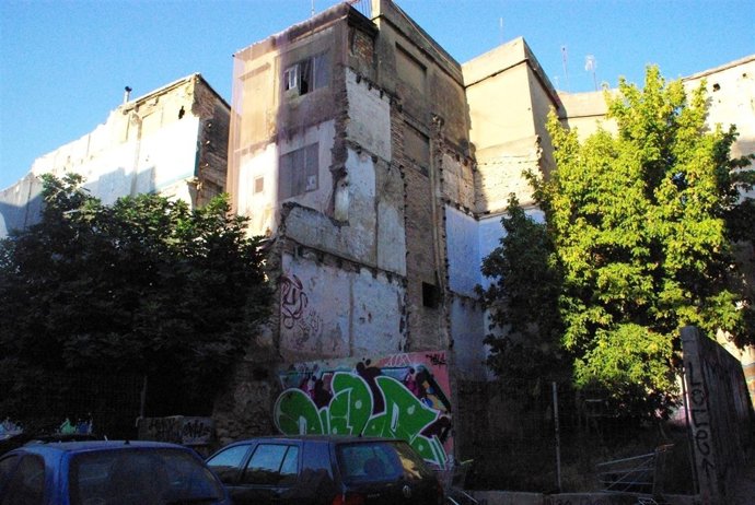 Imagen de la degradación en el barrio de la Xerea