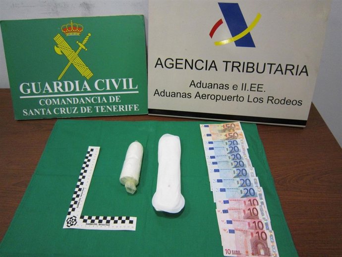 Droga y dinero incautados