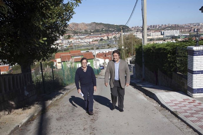 Calle Miramar en Cacicedo (Camargo)