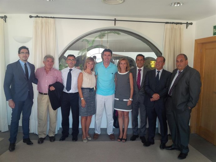 José Manuel Soria con Asolan