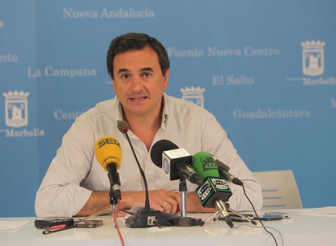 Felix romero portavoz del PP equipo de gobierno en el ayuntamiento de marbella