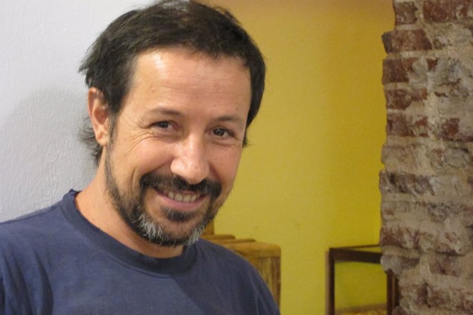 Víctor García Antón, autor del libro 'Volanderas'