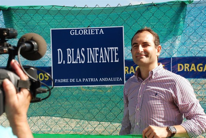 Sánchez en el acto homenaje a Blas Infante
