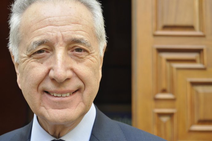 El consejero de Agricultura,Ganadería y Medio Ambiente, Modesto Lobón. 