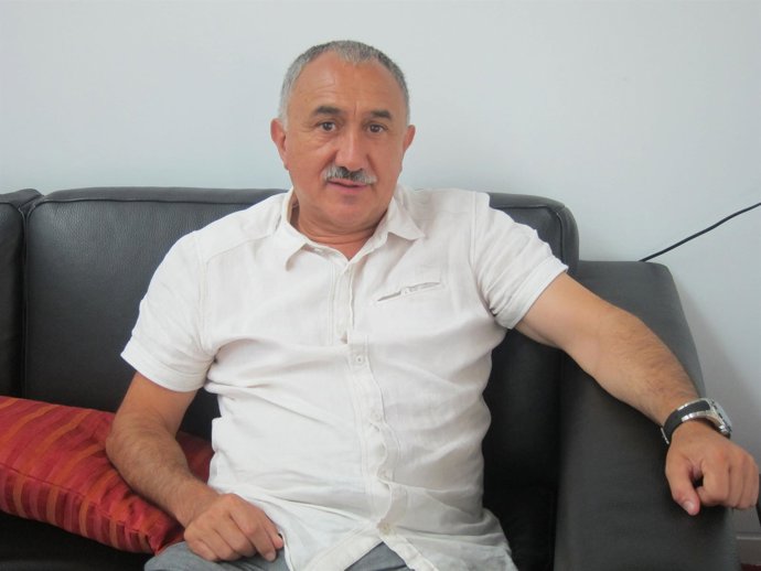 El secretario general de UGT de Catalunya, Josep Maria, Àlvarez