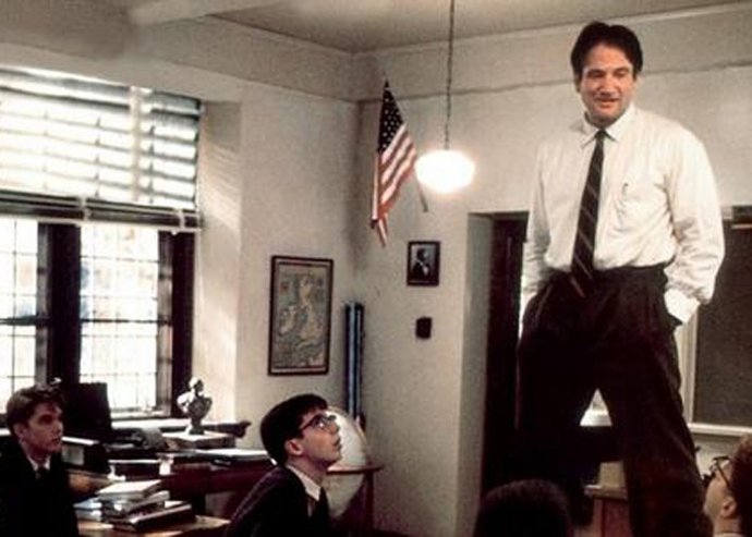 Club de los poetas muertos Robin Williams 