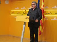 Tardà (ERC) cree que el Govern ha decidido "suicidarse" al hablar de otro 9N