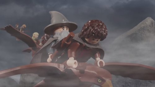 Cortometraje de El señor de los anillos con LEGO