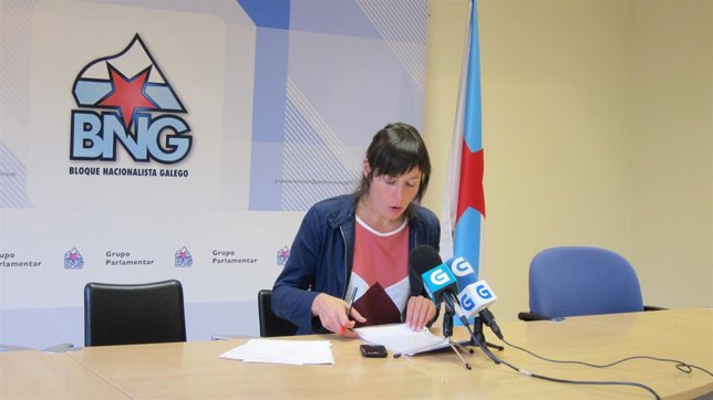 Ana Pontón, portavoz del BNG
