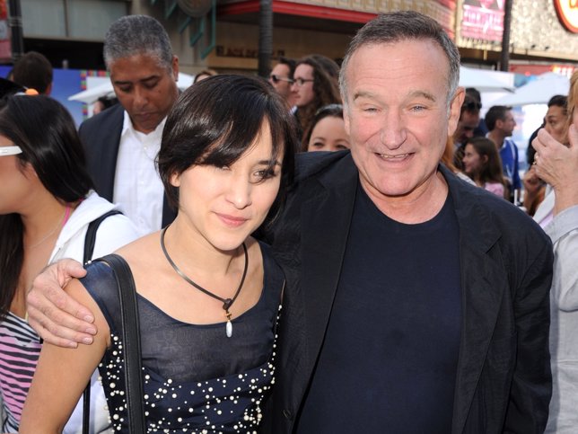 Zelda Williams y su padre Robin Williams