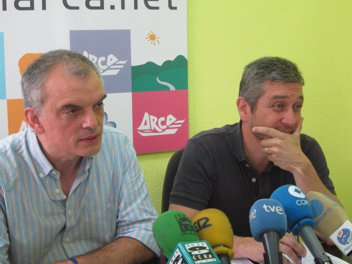 Portavoces de DEBA Carlos Ceruti y José Antonio Bonilla