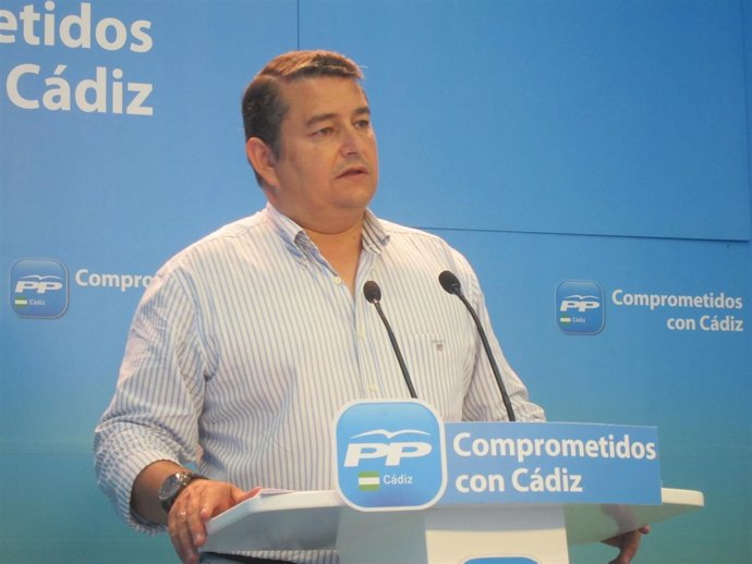 Antonio Sanz en rueda de prensa