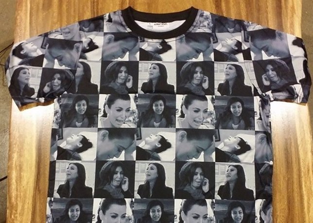 La lacrimógena camiseta de Kim Kardashian 