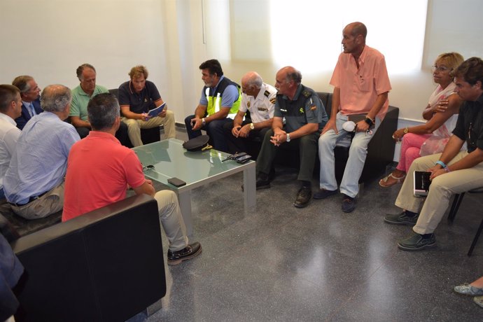 Reunión del dispositivo de recepción de inmigrantes en Tarifa