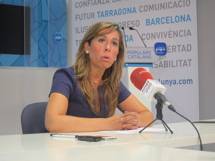 La líder del PP catalán, Alicia Sánchez-Camacho