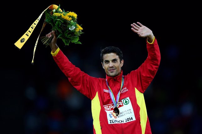 Miguel Ángel López, oro en los 20 kilómetros marcha de los Europeos de Zúrich