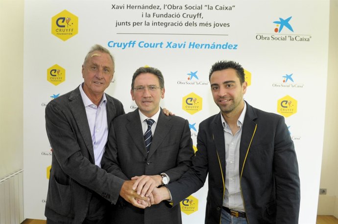 Acuerdo para construir un Cruyff Court en Terrassa