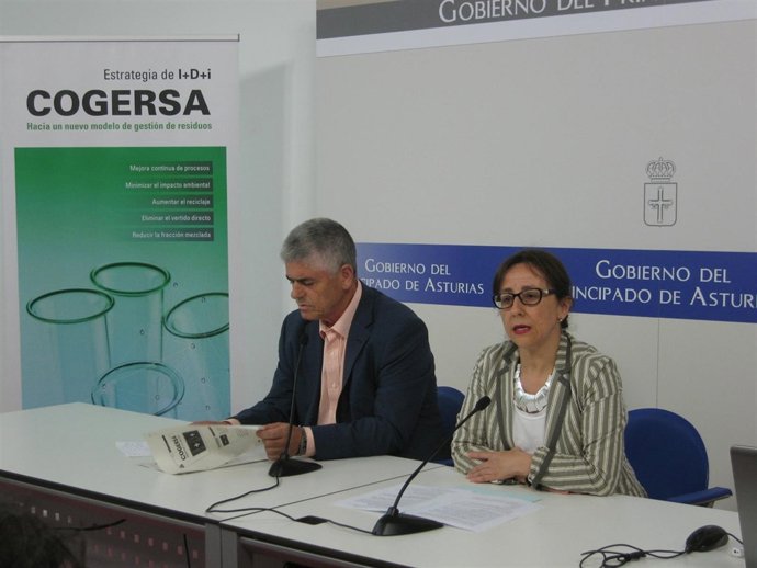 Belén Fernández presenta planes de I+D+i de Cogersa 