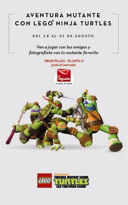 Las Tortugas Ninja de LEGO visitan La Vaguada