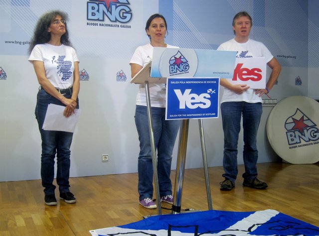 Ana Miranda (BNG) con 'Solidaridad con Escocia'