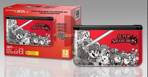 Nintendo anuncia una 3DS XL personalizada de Super Smash Bros.