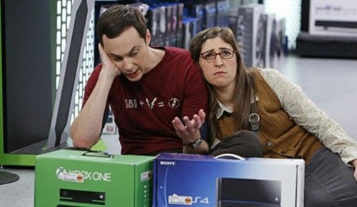 Sheldon y Amy en The Big Bang theory PS4 Xbox One