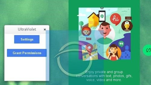 Hangouts Ultra Violet