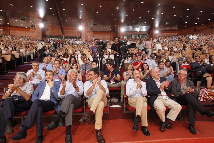 Los 5 líderes del PSOE desde la Transición