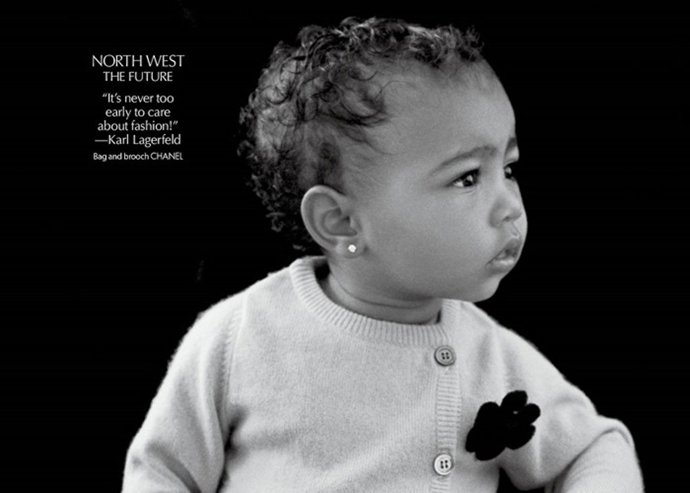 Debut de North West, Nunca es demasiado pronto para preocuparse por la moda