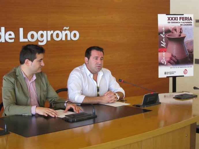 Pedro Muro y Antonio Naharro presentan la XXXI Feria de Artesanía y Alfarería