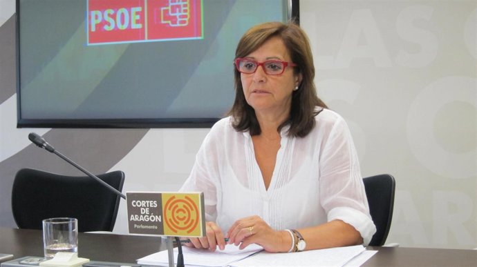 La diputada del PSOE en las Cortes de Aragón, Carmen Sánchez