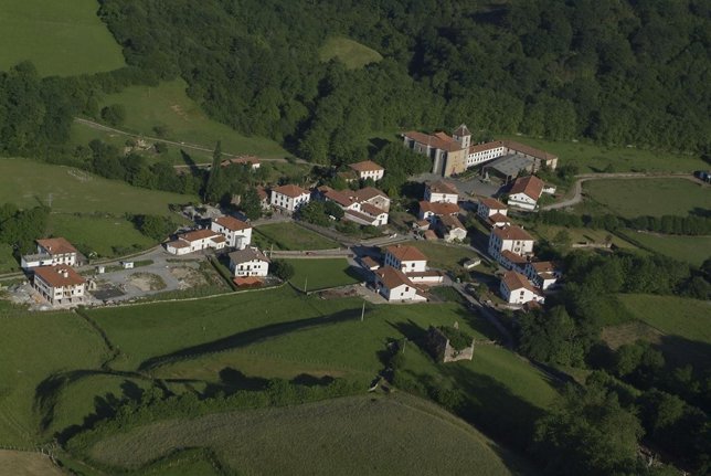 Vista aérea de Urdax.