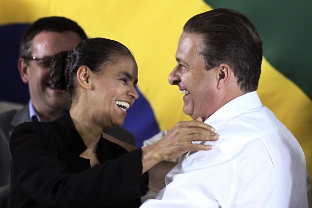 Marina Silva y Eduardo Campos