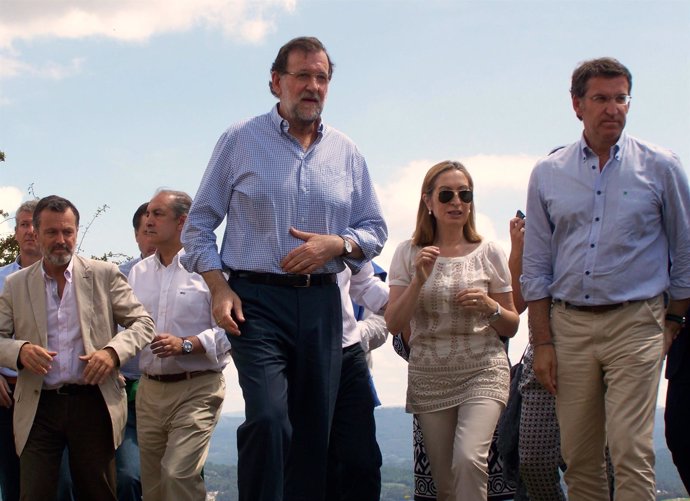 Rajoy habla sobre la situación económica de España en Vilanova