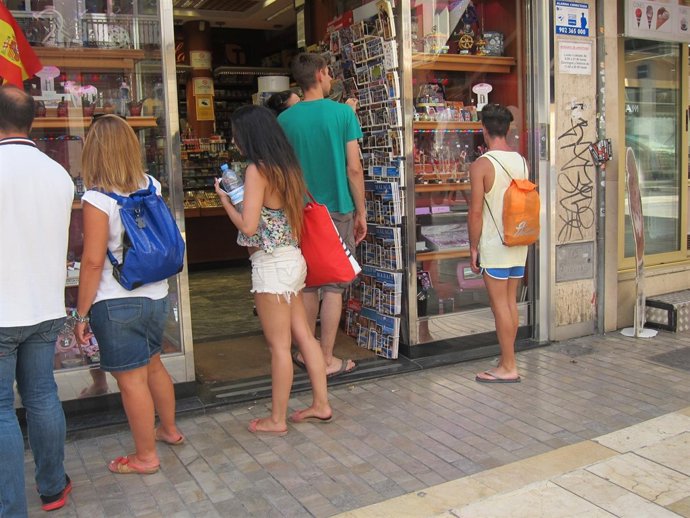 Turistas, turismo, Compras, Souvenirs, Postales, Establecimiento