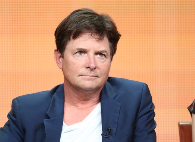 : Actor  Speaks Onstage During  Michael J.FOX