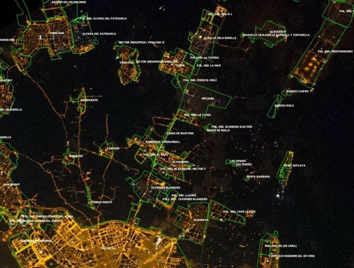 Imagen de la ISS analizada por Imelsa